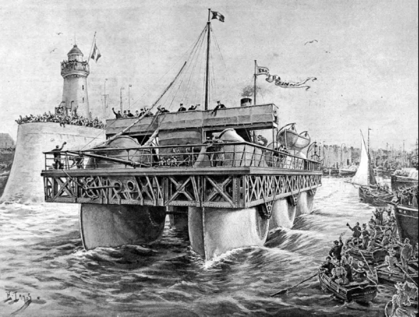 El barco de vapor de Ernest Bazin: Por qué el barco sobre ruedas fue un fracaso El barco de vapor de Ernest Bazin: Por qué el barco sobre ruedas fue un fracaso