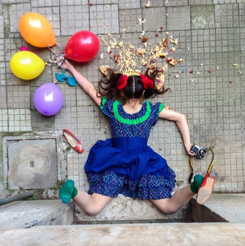 El colapso y la caída de las ilusiones de la vida: imágenes divertidas sobre accidentes escenificados El colapso y la caída de las ilusiones de la vida: imágenes divertidas sobre accidentes escenificados