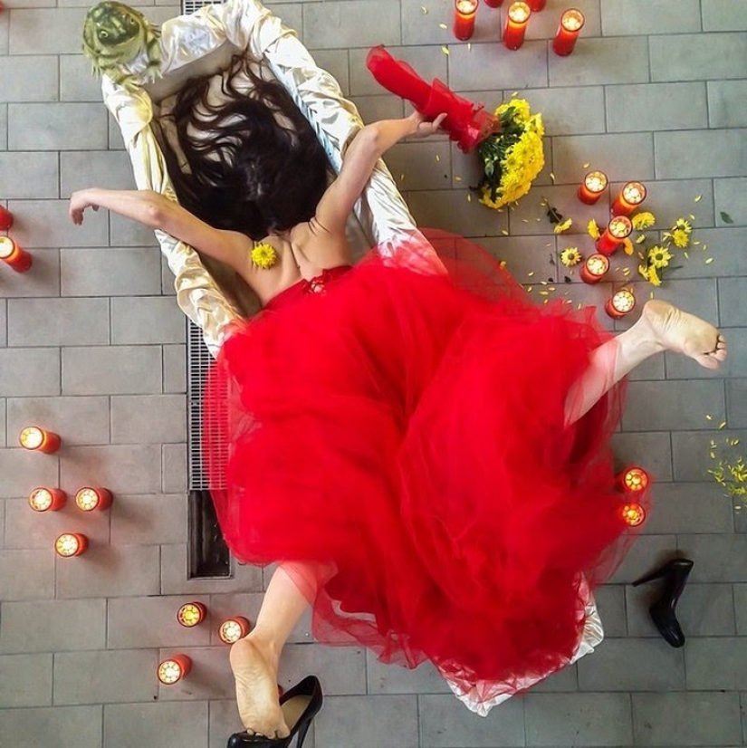 El colapso y la caída de las ilusiones de la vida: imágenes divertidas sobre accidentes escenificados El colapso y la caída de las ilusiones de la vida: imágenes divertidas sobre accidentes escenificados