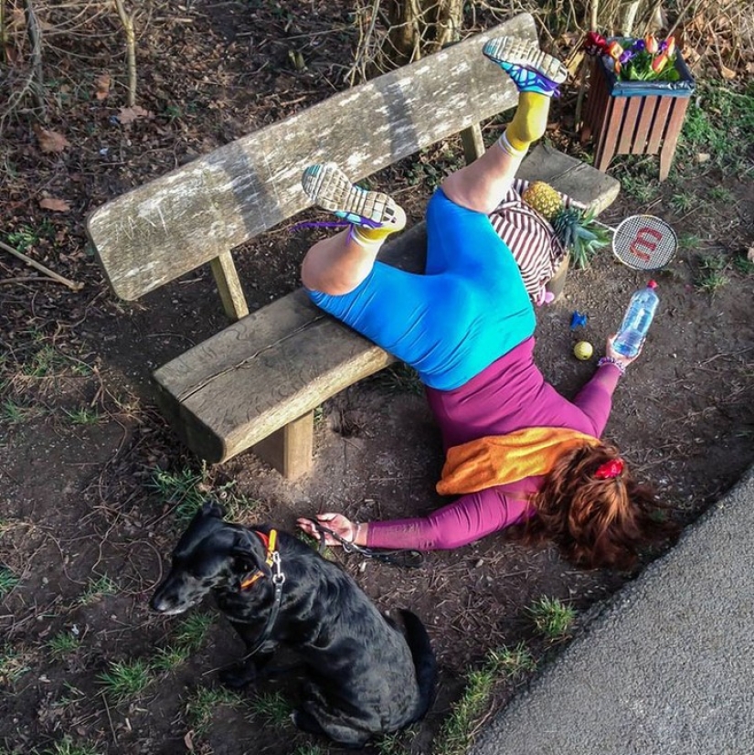 El colapso y la caída de las ilusiones de la vida: imágenes divertidas sobre accidentes escenificados El colapso y la caída de las ilusiones de la vida: imágenes divertidas sobre accidentes escenificados