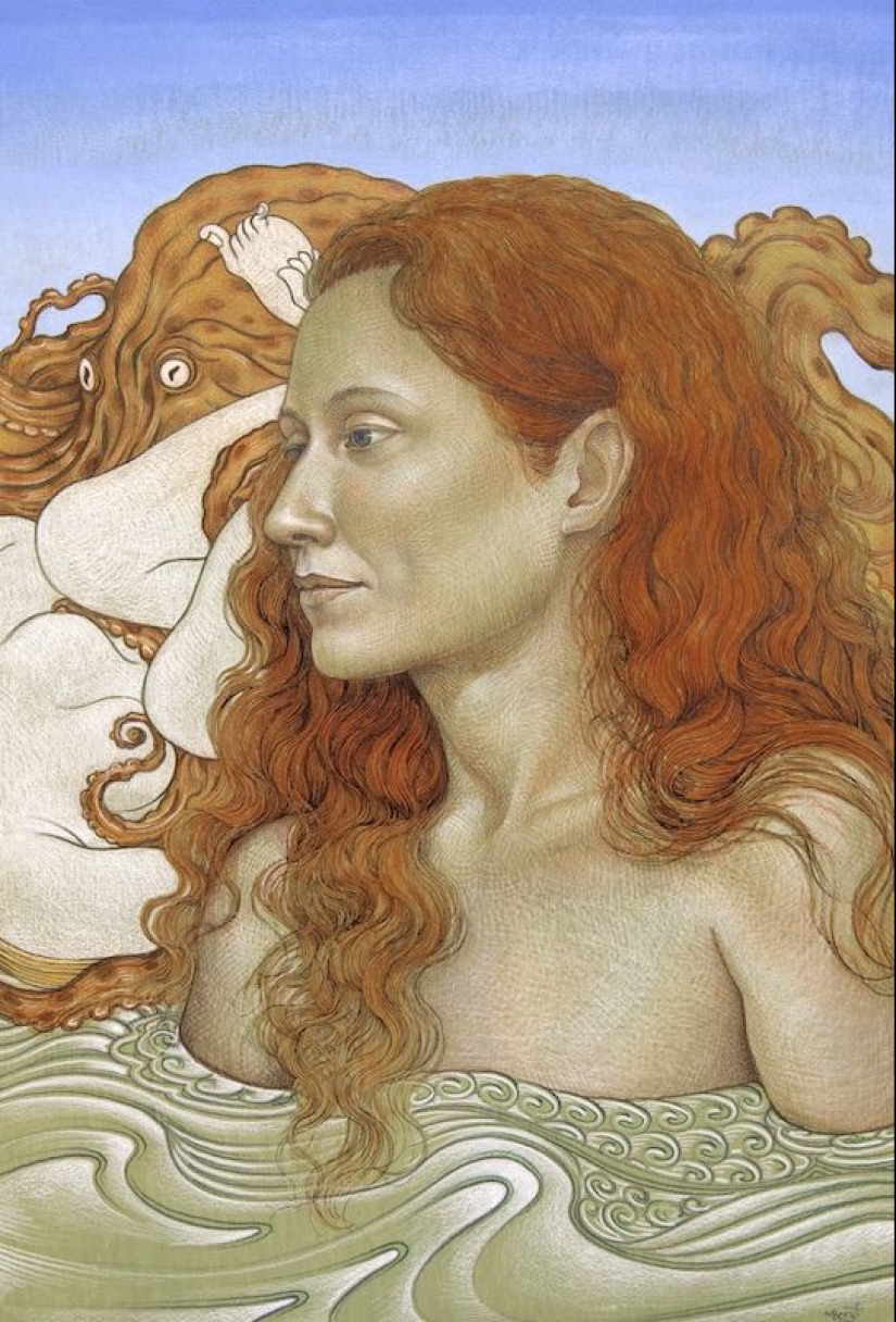 El doble significado de las pinturas de Michael Bergt de Orientales clásicos del Western surrealismo El doble significado de las pinturas de Michael Bergt de Orientales clásicos del Western surrealismo