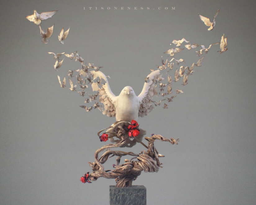 El escultor Yuki Morita y sus increíbles quimeras