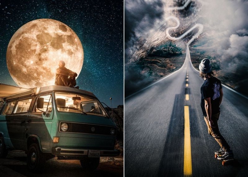 El mundo de la fantasía y el surrealismo en los increíbles collages de Rama Krishna Mukti Adi