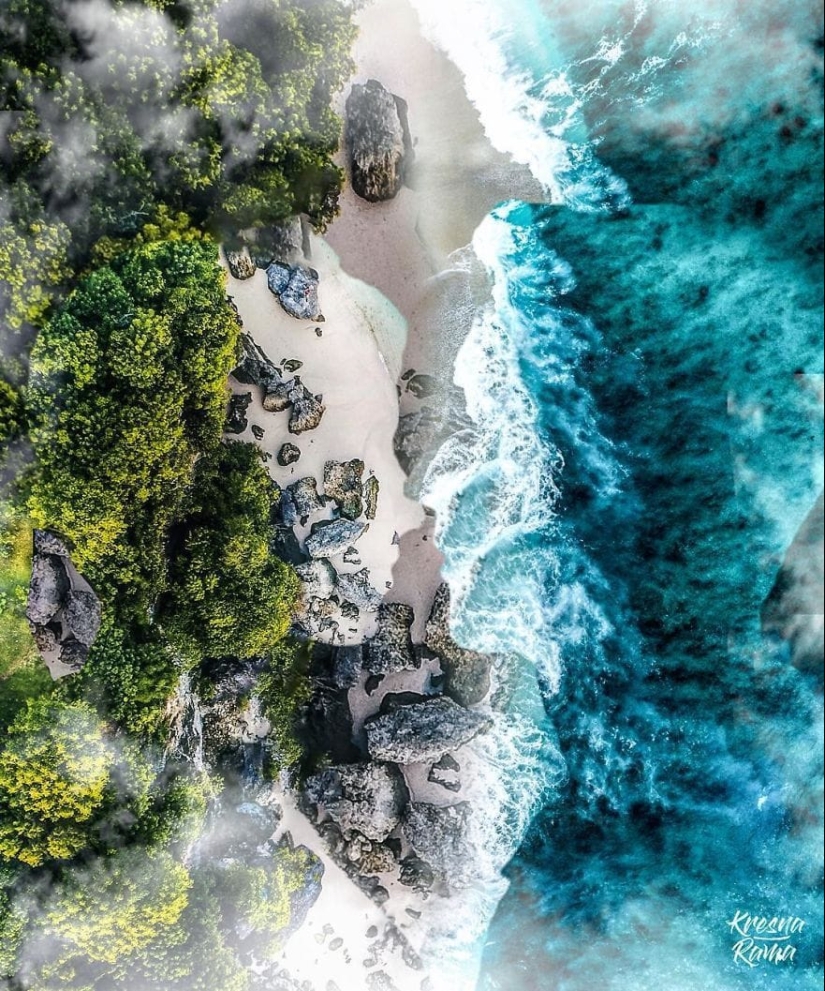 El mundo de la fantasía y el surrealismo en los increíbles collages de Rama Krishna Mukti Adi