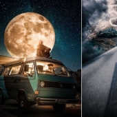 El mundo de la fantasía y el surrealismo en los increíbles collages de Rama Krishna Mukti Adi