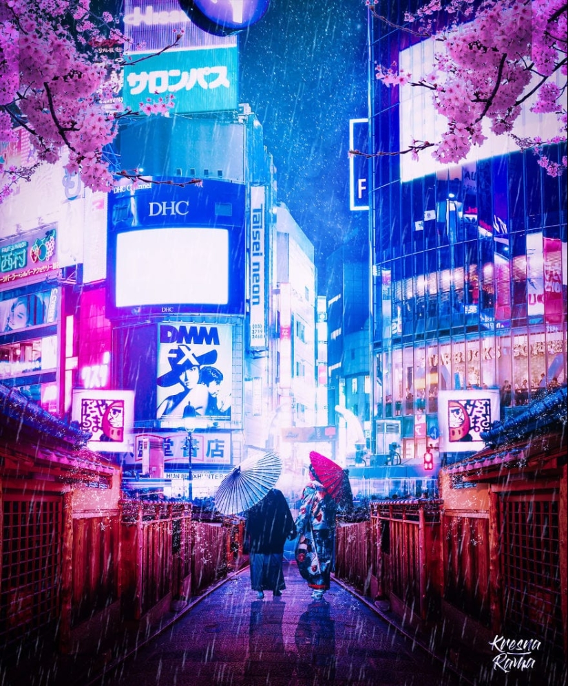 El mundo de la fantasía y el surrealismo en los increíbles collages de Rama Krishna Mukti Adi