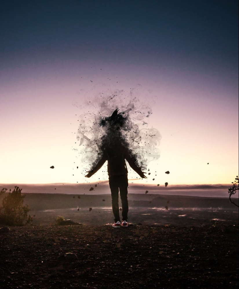 El mundo de la fantasía y el surrealismo en los increíbles collages de Rama Krishna Mukti Adi