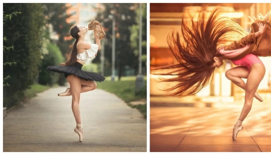 El mundo entero es un escenario: fotos dinámicas de bailarines en las calles y playas por Anna Ullman