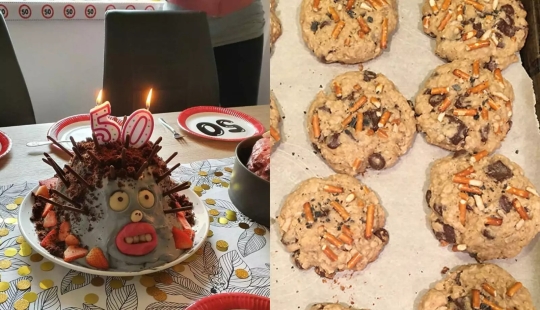 El primer panqueque tiene grumos: 22 ejemplos de horneado terrible, que te incomoda