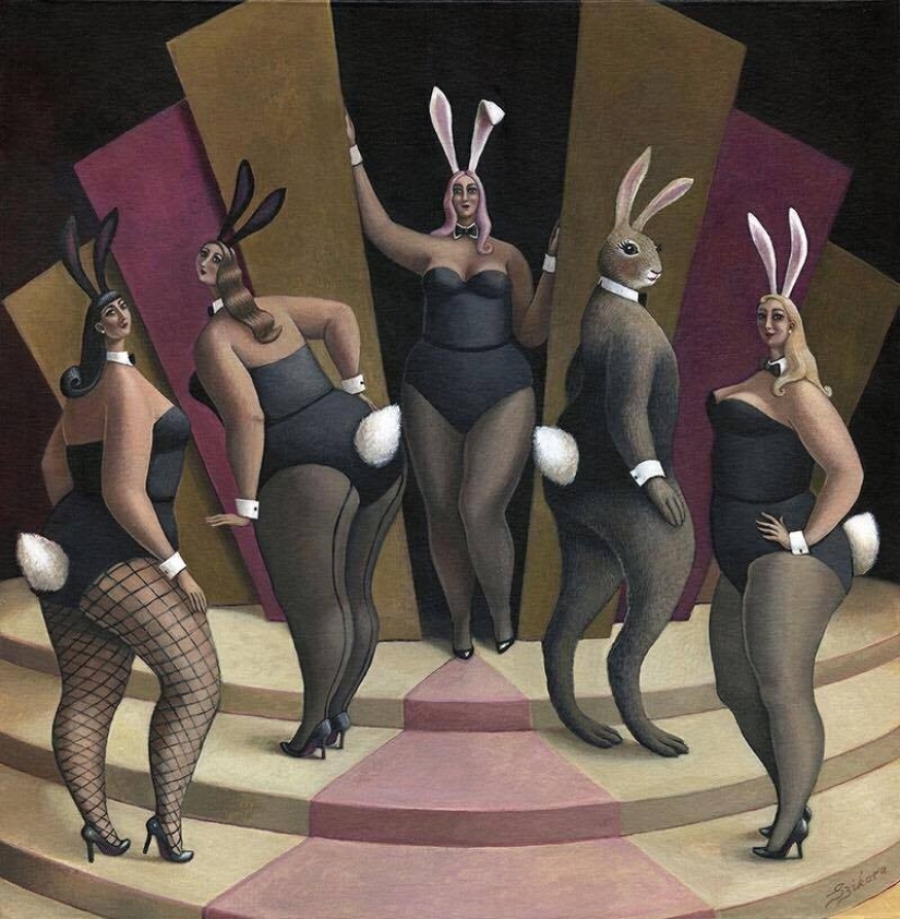 En color y forma: Sarah-Jane Szikora y su visión del positivismo corporal y sus oponentes