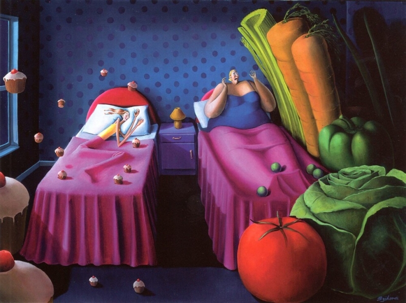 En color y forma: Sarah-Jane Szikora y su visión del positivismo corporal y sus oponentes