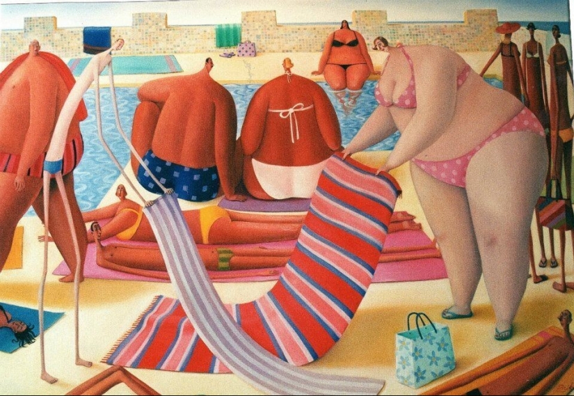 En color y forma: Sarah-Jane Szikora y su visión del positivismo corporal y sus oponentes