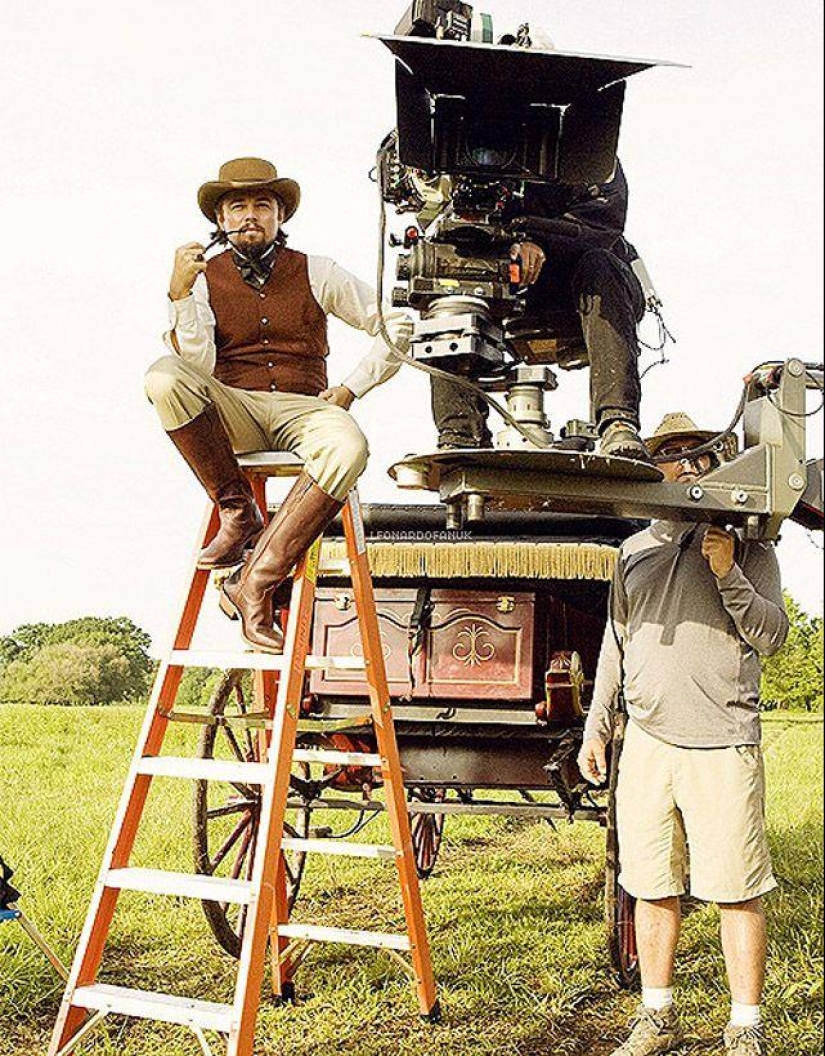 En los decorados de películas clásicas de Hollywood