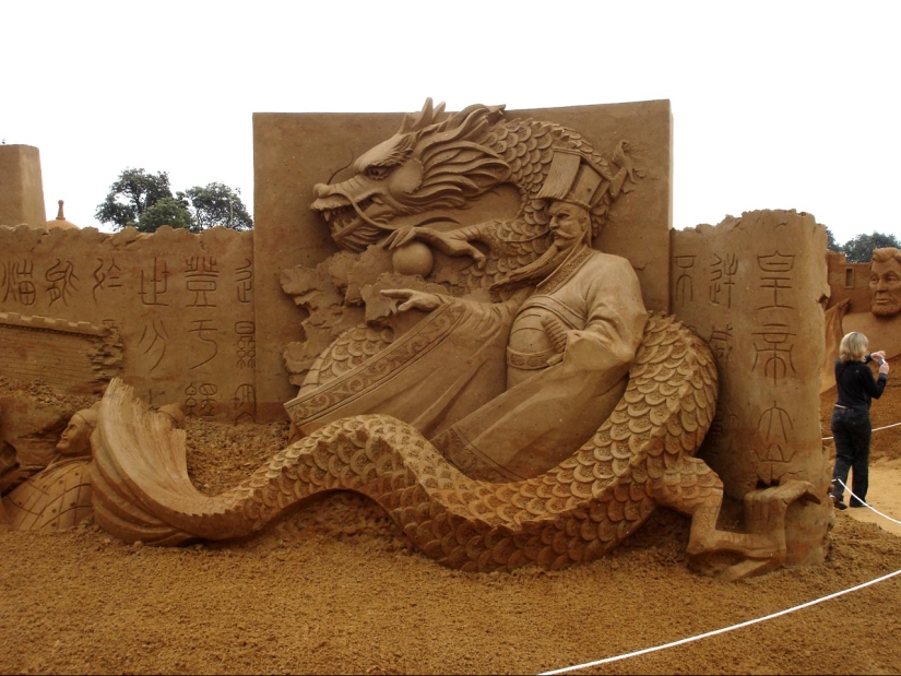 Epic sand sculptures worthy of a place in a museum