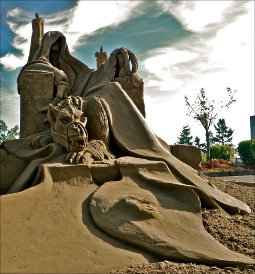 Epic sand sculptures worthy of a place in a museum