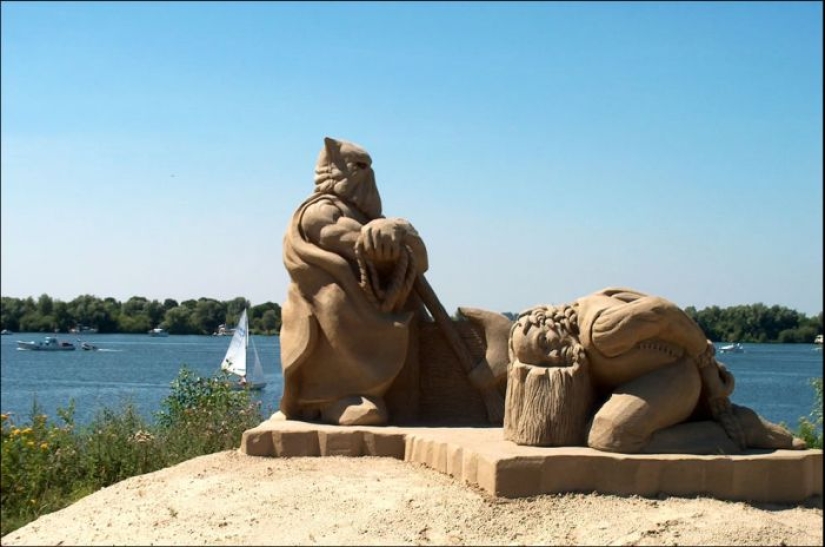 Epic sand sculptures worthy of a place in a museum