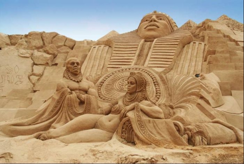Epic sand sculptures worthy of a place in a museum