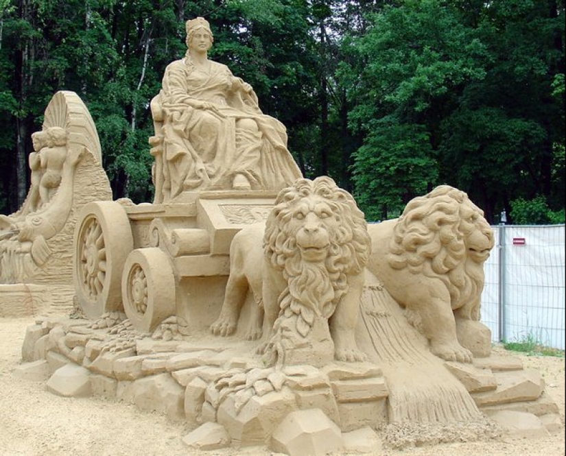Epic sand sculptures worthy of a place in a museum