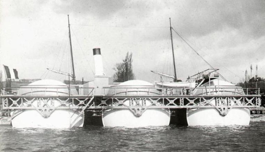 Ernest Bazin's Roller Steamer: Why the Ship on Wheels Was a Failure