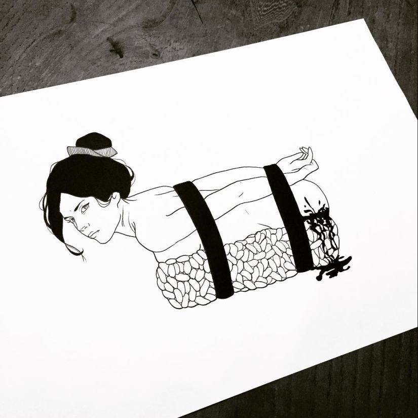 Erotic and dark tattoos from a French artist Erotic and dark tattoos from a French artist