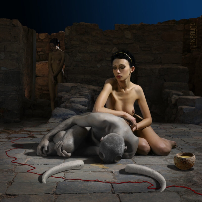 Erotic surrealism in the works of max Sauco from Irkutsk Erotic surrealism in the works of max Sauco from Irkutsk