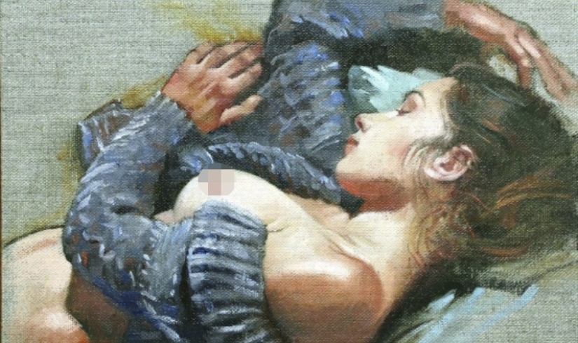Erotic Watercolors by Paulina Adair