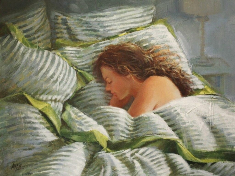 Erotic Watercolors by Paulina Adair