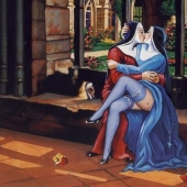 Erotismo del surrealismo en las pinturas del anarquista francés Clovis Troil