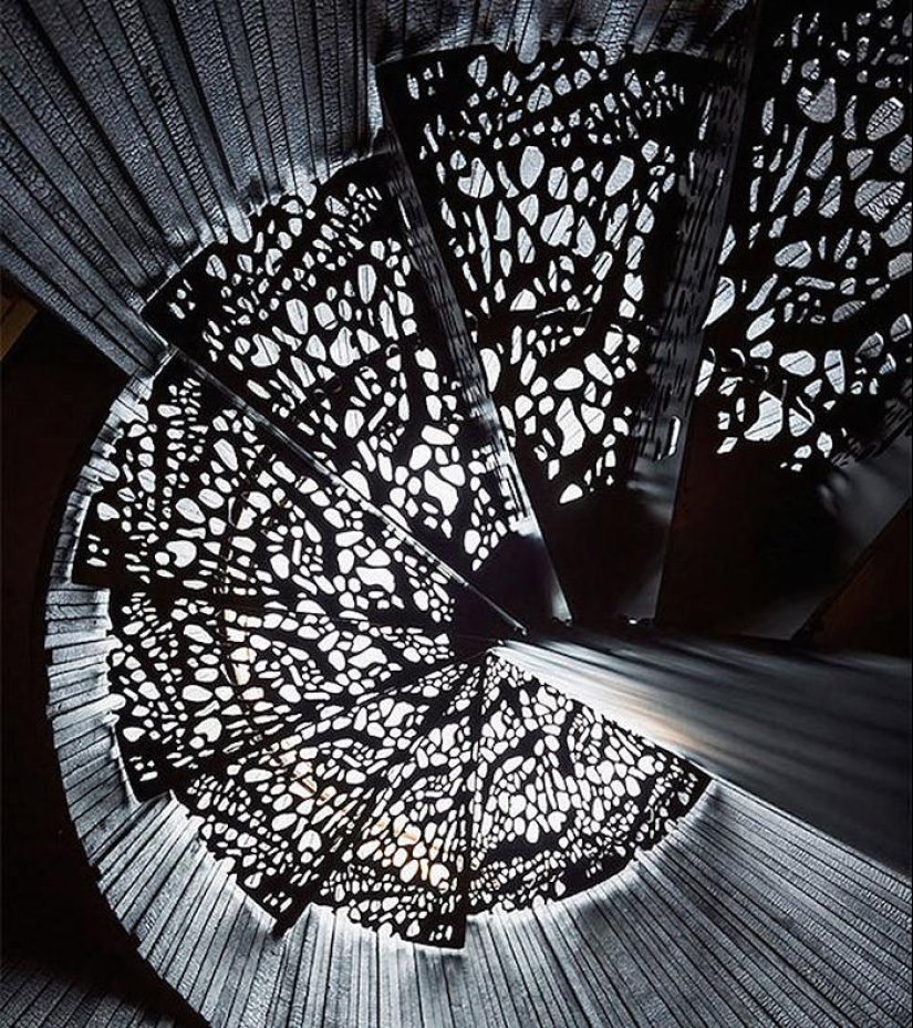 Escaleras de diseño que dan deleite estético Escaleras de diseño que dan deleite estético