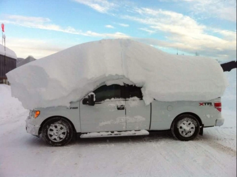 Eso es lo que un verdadero invierno: 30+ fotos que va a ser de frío
