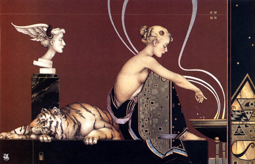 Esoteric eroticism in the paintings of Michael Parkes Esoteric eroticism in the paintings of Michael Parkes