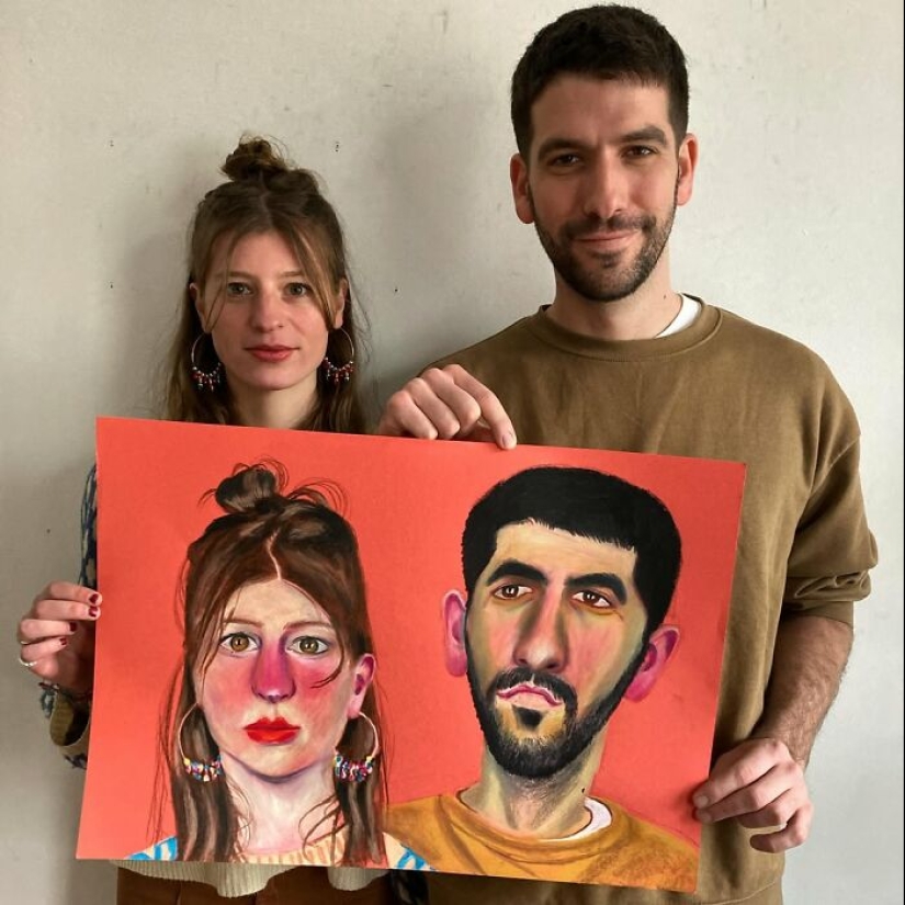 Este artista británico crea retratos sin disculpas expresivos y únicos.