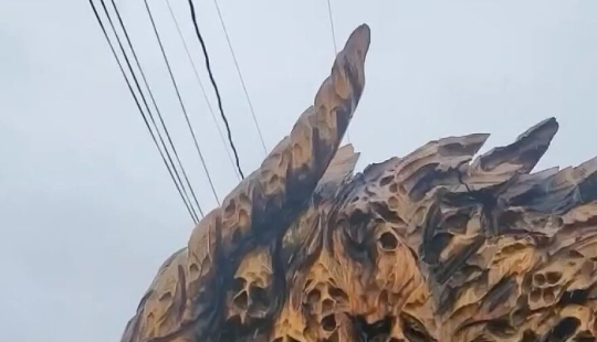 Este artista utiliza una motosierra para crear esculturas increíblemente detalladas