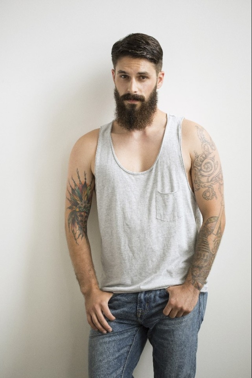 Estándares de belleza masculina en diferentes países.