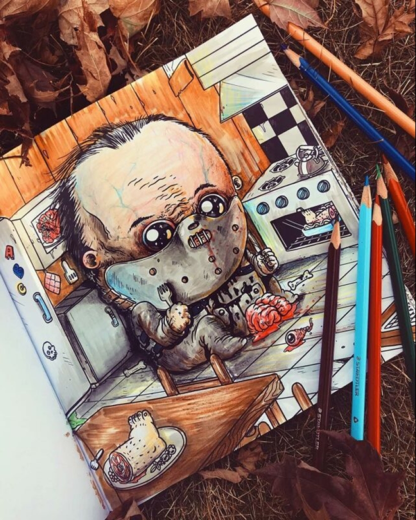 Even Villains Were Once Children: What Horror Movie Heroes Would Look Like as Children