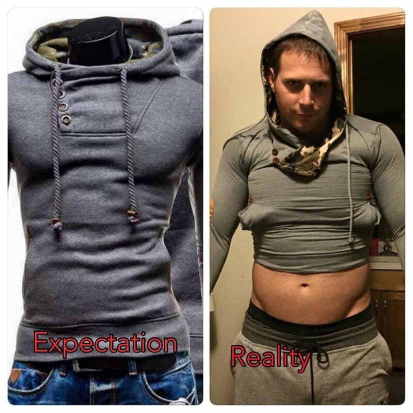 Expectation and reality: 25 incredible online shopping Expectation and reality: 25 incredible online shopping