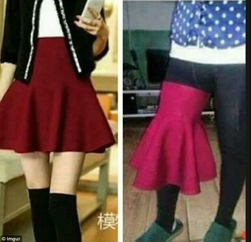 Expectation and reality: 25 incredible online shopping Expectation and reality: 25 incredible online shopping