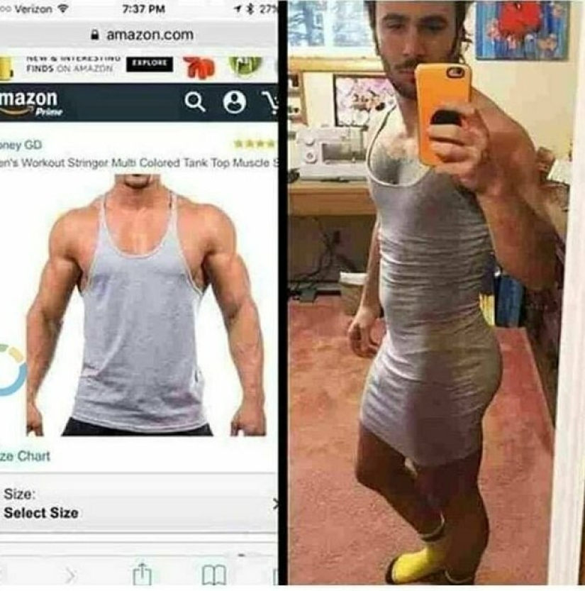 Expectation and reality: 25 incredible online shopping Expectation and reality: 25 incredible online shopping