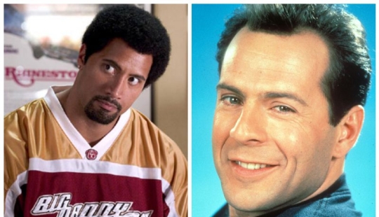 Famous actors before they became bald
