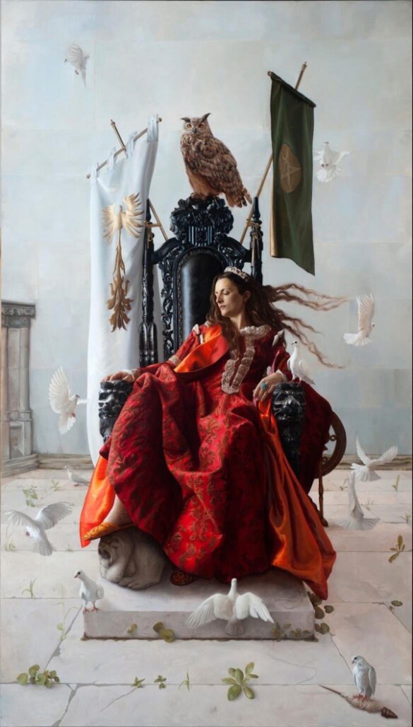 Fantasía hiperrealista de la artista española Arantzas Martinez Fantasía hiperrealista de la artista española Arantzas Martinez