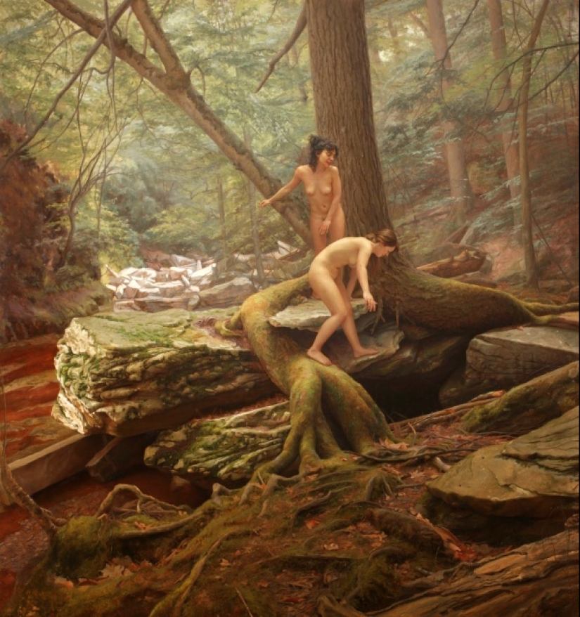 Fantasía hiperrealista de la artista española Arantzas Martinez Fantasía hiperrealista de la artista española Arantzas Martinez