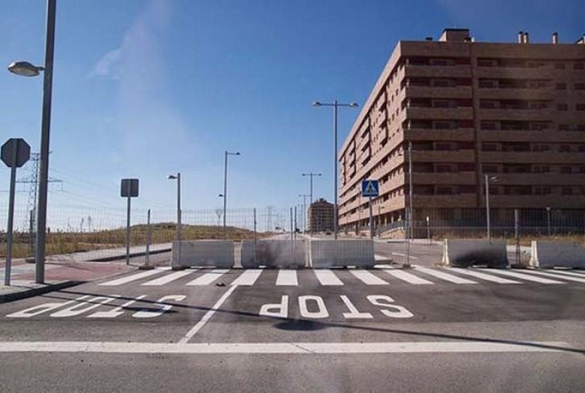 Fantasma aterrador ciudades de todo el mundo