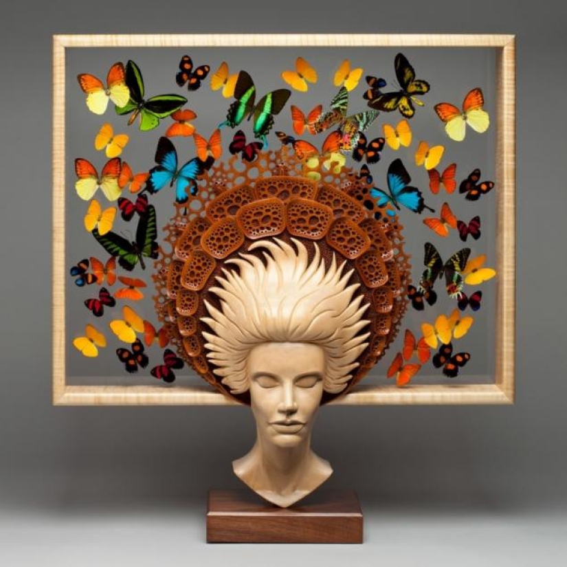 Fantastic wooden sculptures by Mark Doolittle Fantastic wooden sculptures by Mark Doolittle