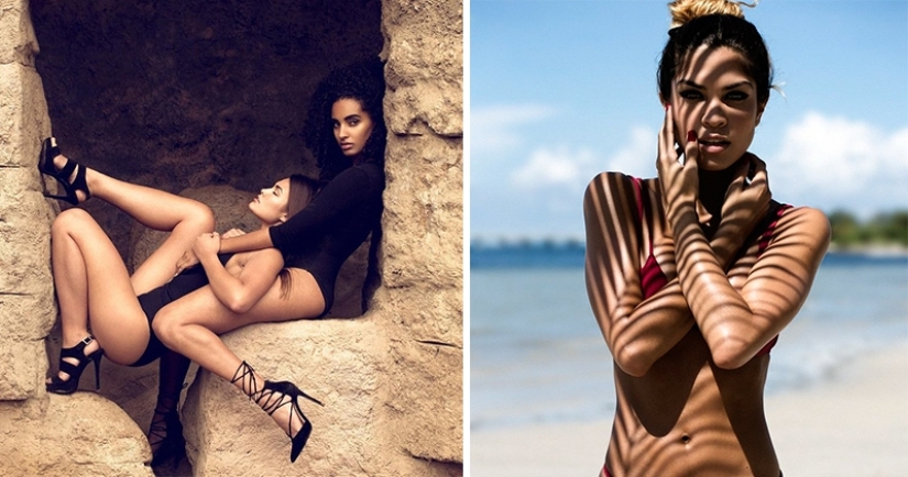 Fascinante geometría de los cuerpos del fotógrafo James Felix