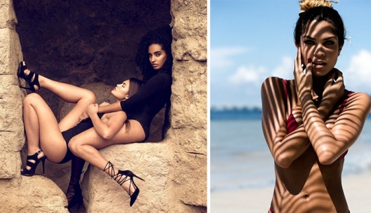 Fascinante geometría de los cuerpos del fotógrafo James Felix