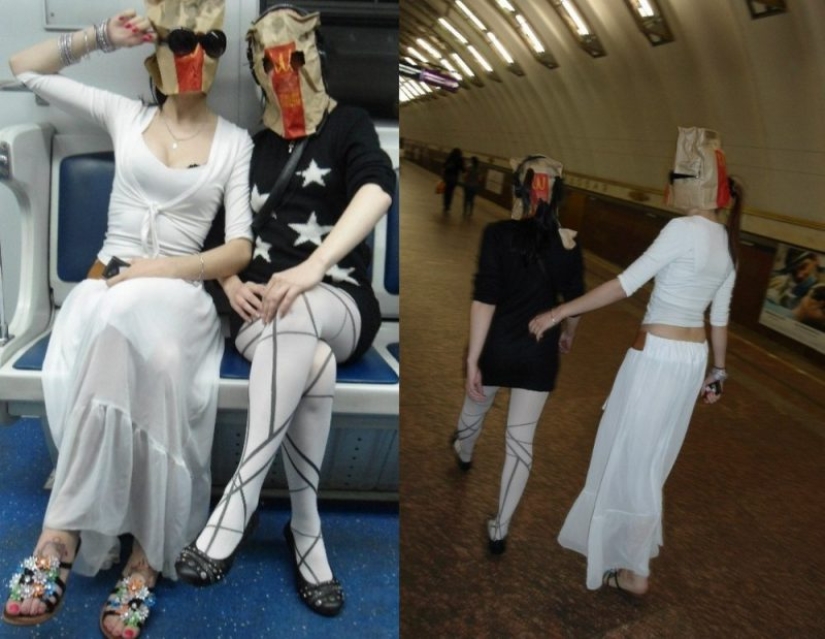 Fashion of the people: the brightest passengers on Russian subway Fashion of the people: the brightest passengers on Russian subway