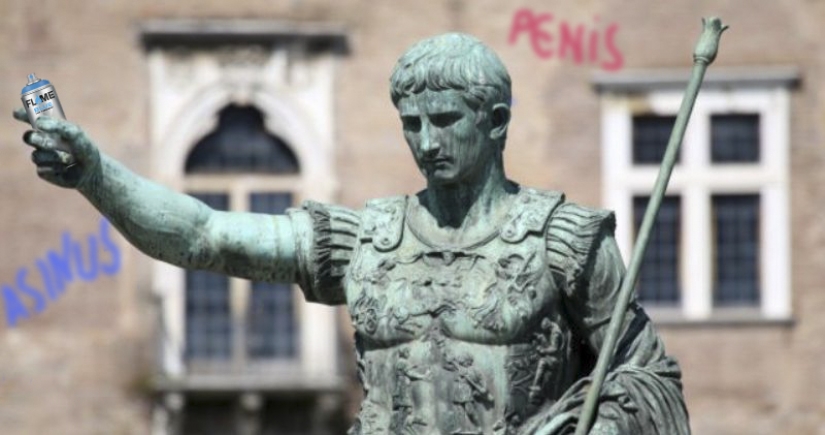 "Fence art" of the ancients: archaeologists regularly find offensive inscriptions