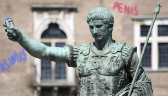 "Fence art" of the ancients: archaeologists regularly find offensive inscriptions