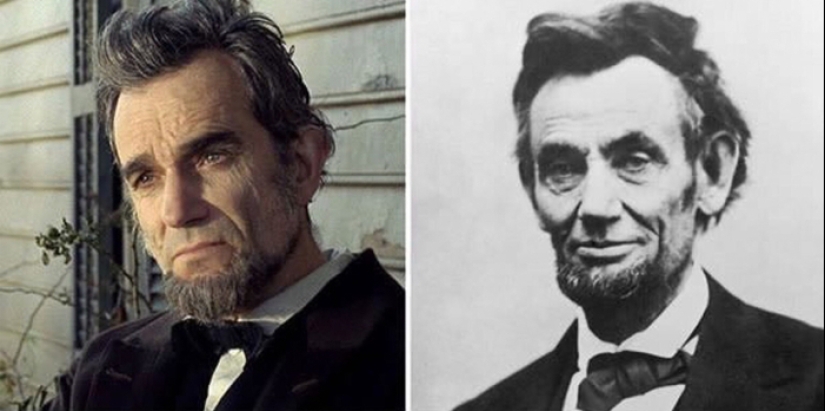 Films in which actors have become a copy of their prototypes Films in which actors have become a copy of their prototypes