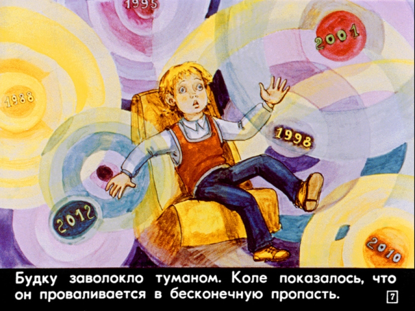 Filmstrip de 1982 a la historia de Kir Bulychev " 100 years ahead. Kolya en el futuro" Filmstrip de 1982 a la historia de Kir Bulychev " 100 years ahead. Kolya en el futuro"